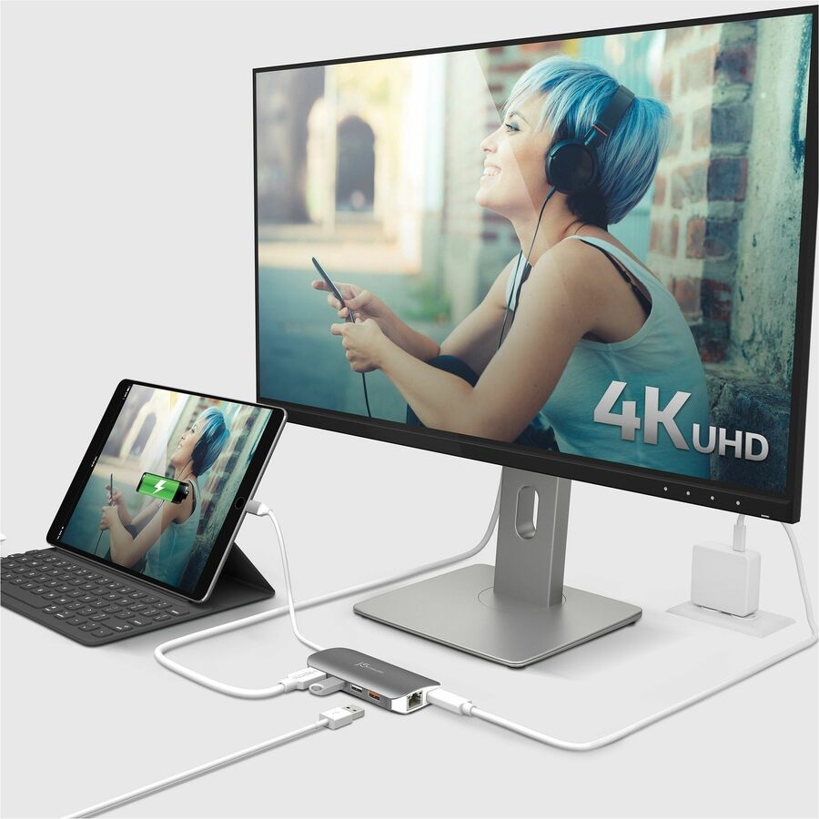 j5create USB-C Multi Adapter (9 Functions in 1) - JCD383
