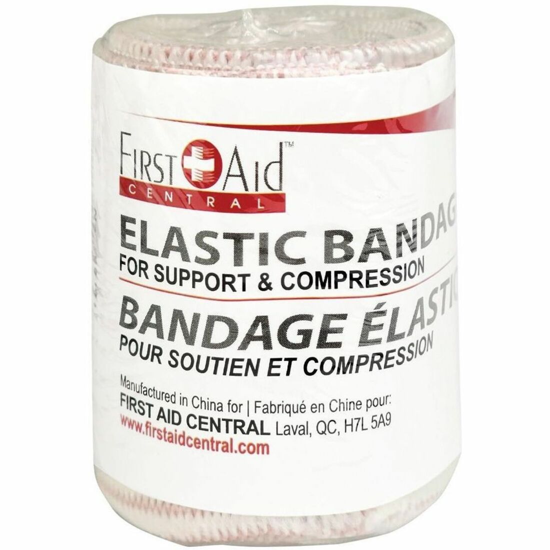 First Aid Central Elastic Wrap Bandage 2" x 15'