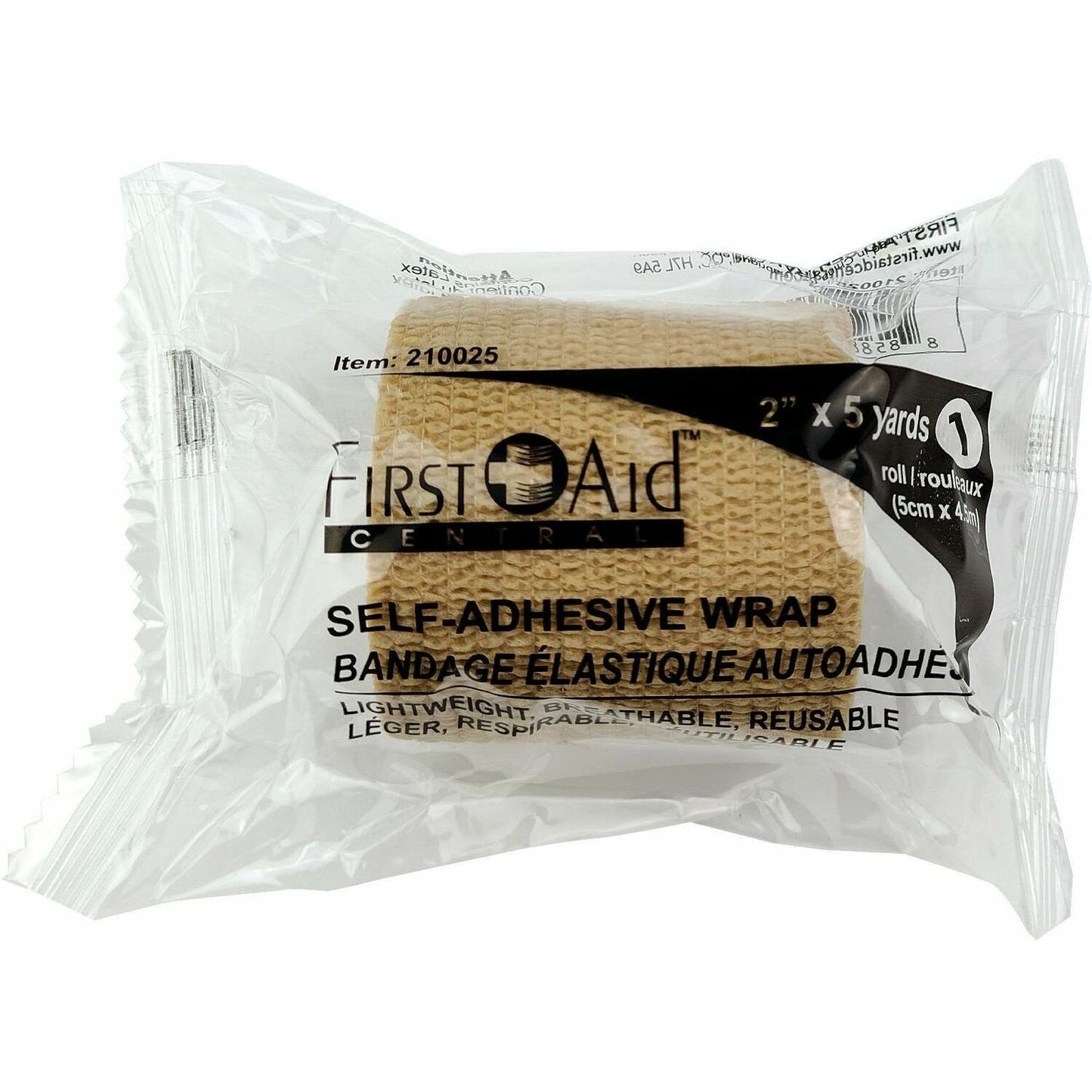 First Aid Central Self-Adhering Wrap Bandages 2" x 15"