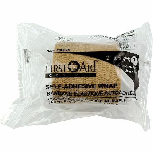 First Aid Central Self-Adhering Wrap Bandages 2" x 15"