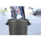 Globe Grey Waste Containers - 20 Gallon - 9620