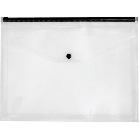 GEO Large Plastic Envelope with Zipper