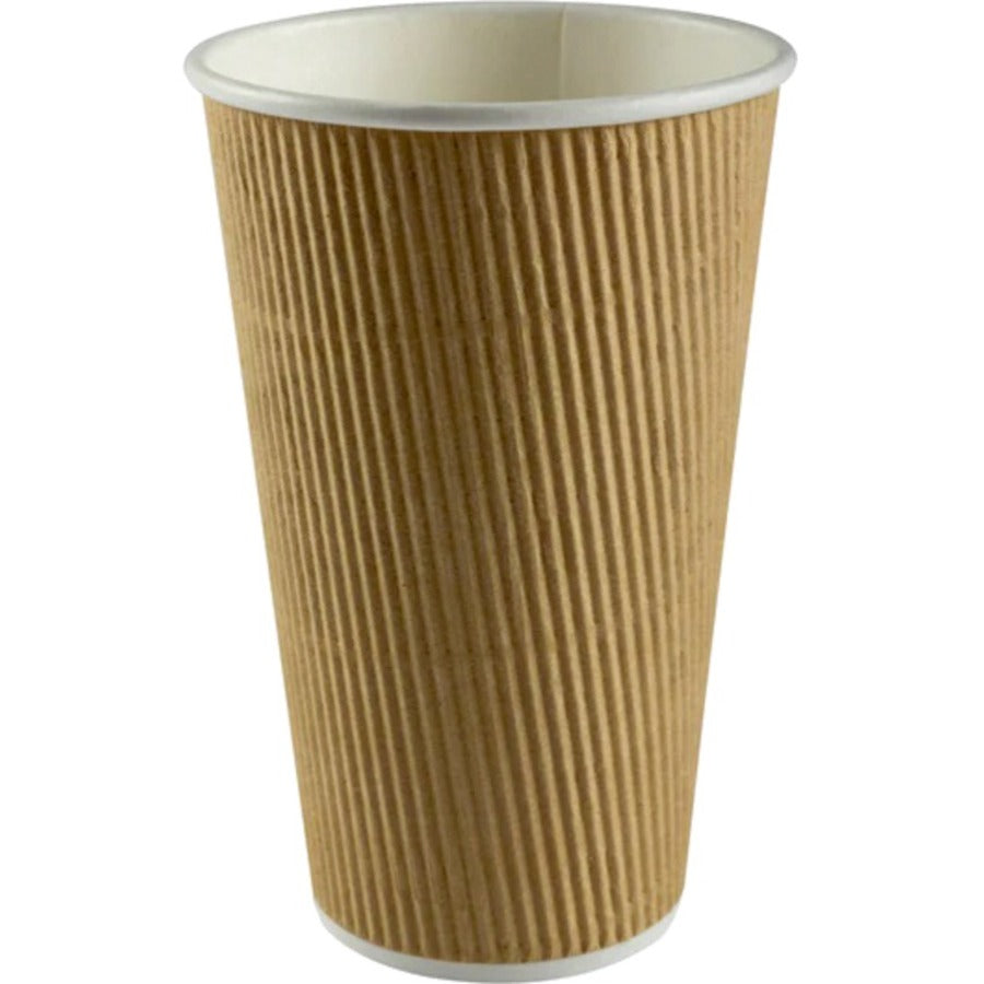 Hy Pax Eco Nature Kraft Ripple Hot Cups
