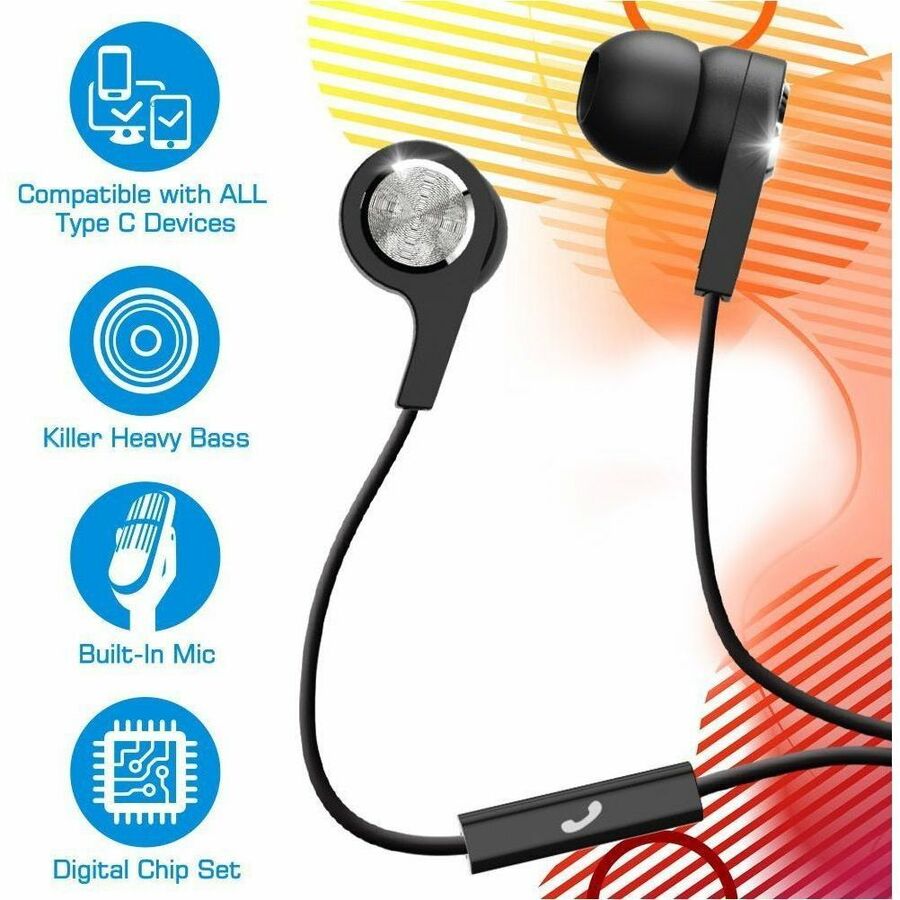 Maxell Sync Up Type C Earbuds - 199261