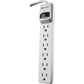 Woods 6-Outlet Power Strip