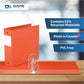Davis Group Premium Economy, Round Ring, Binder, (Orange, 3") - 2314-19