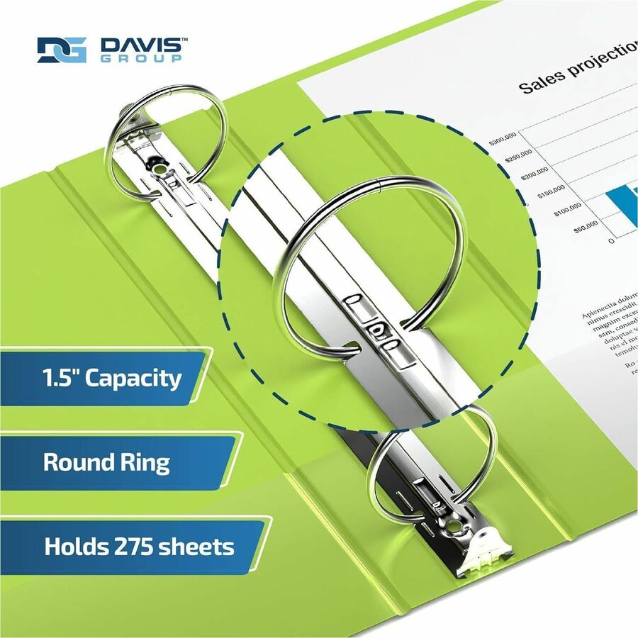 Davis Group Easyview Ring Binder - 8412-24-06