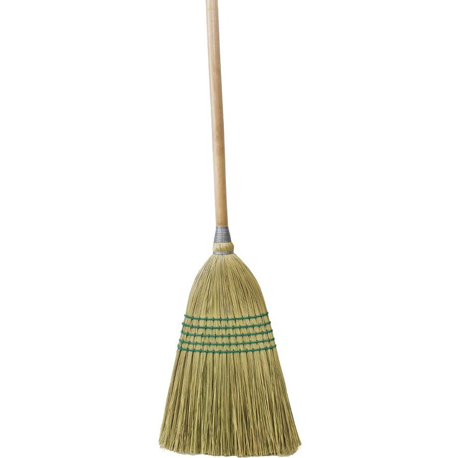 Globe Housekeeper Corn Broom, Heavy-Duty 5 String - 4000