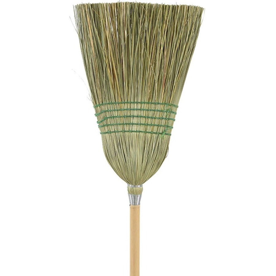 Globe Housekeeper Corn Broom, Heavy-Duty 5 String - 4000