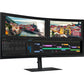 Samsung ViewFinity S6 S34A654UBN 34" Class UW-QHD Curved Screen LCD Monitor - 21:9 - Black - LS34A654UBNXGO