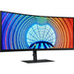 Samsung ViewFinity S6 S34A654UBN 34" Class UW-QHD Curved Screen LCD Monitor - 21:9 - Black - LS34A654UBNXGO