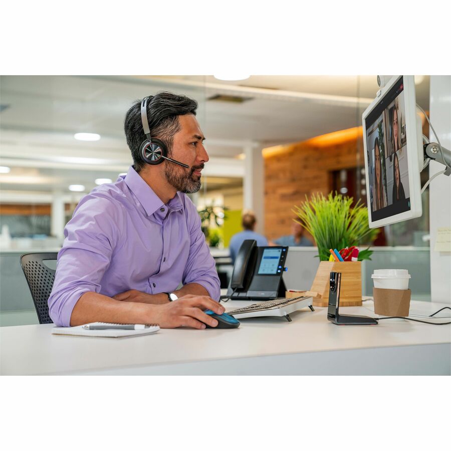 Poly Voyager Focus 2 USB-A With Charge Stand Headset - 77Y86AA
