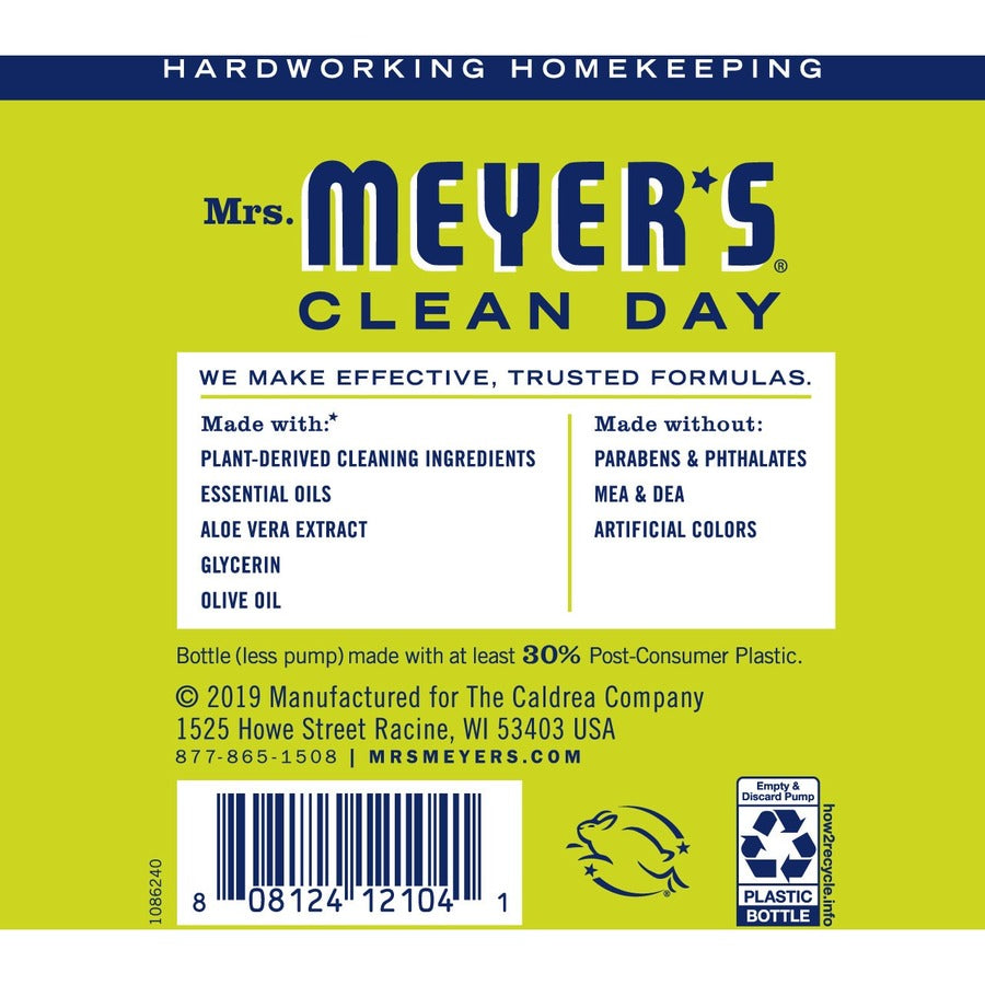 Mrs. Meyer's Lemon Verbena Liquid Hand Soap - 829837