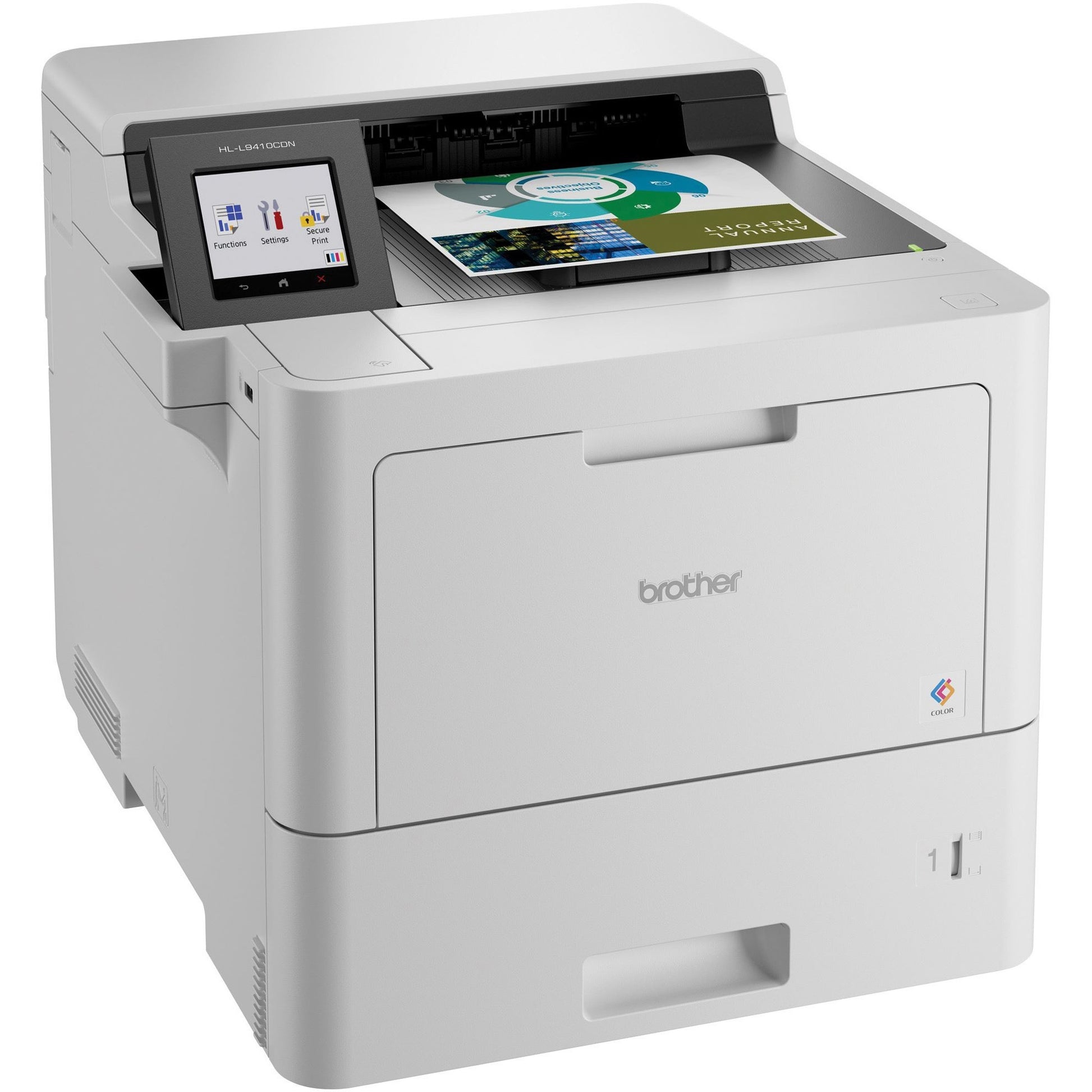Brother Workhorse HL HL-L9410CDN Desktop Wireless Laser Printer - Color