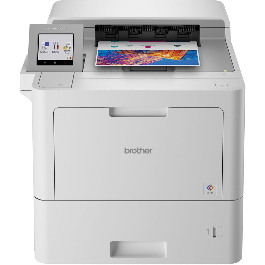 Brother Workhorse HLL9470CDN Desktop Wireless Laser Printer - Color - HLL9470CDN