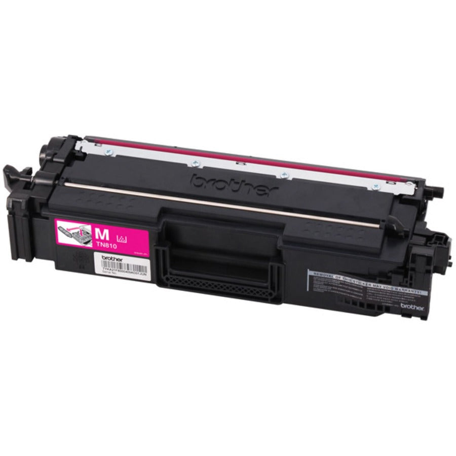 Brother TN810M Original Standard Yield Laser Toner Cartridge - Magenta - 1 Each - TN810M