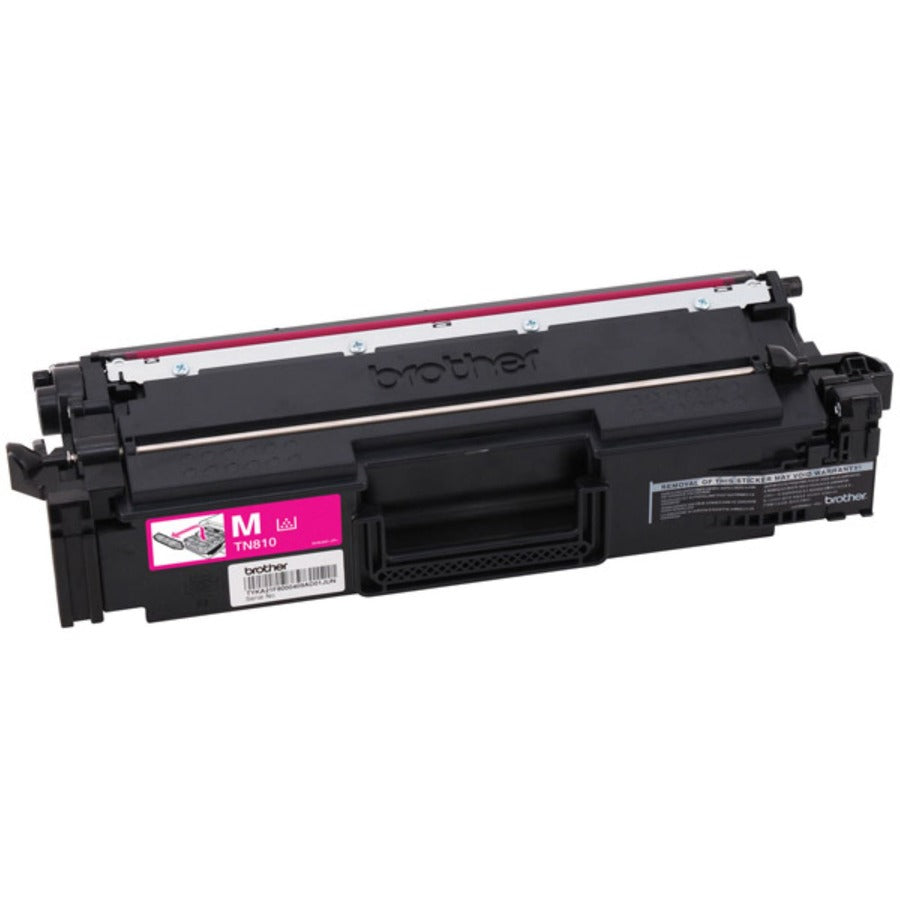 Brother TN810M Original Standard Yield Laser Toner Cartridge - Magenta - 1 Each - TN810M
