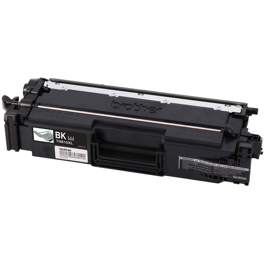 Brother TN810XLBK Original High Yield Laser Toner Cartridge - Black - 1 Each - TN810XLBK