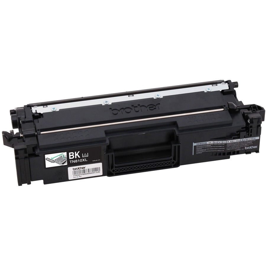 Brother TN810XLBK Original High Yield Laser Toner Cartridge - Black - 1 Each - TN810XLBK