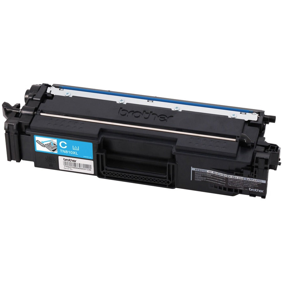 Brother TN810XLC Original High Yield Laser Toner Cartridge - Cyan - 1 Each - TN810XLC
