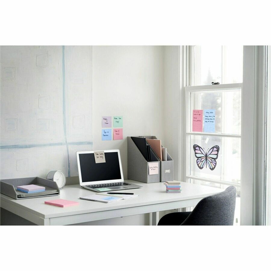 Post-it&reg; Recycled Super Sticky Notes - 654R5SSNRP