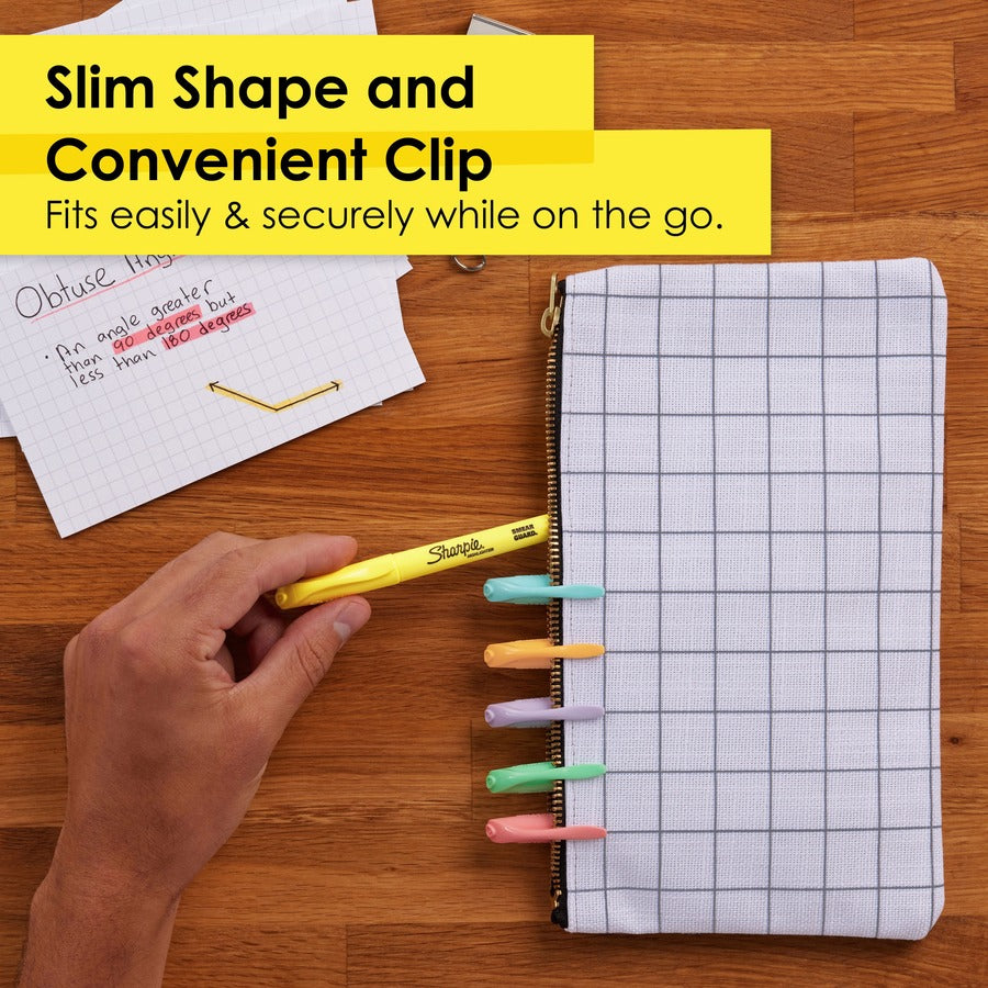 Sharpie Accent Highlighters w/Smear Guard - 2157486