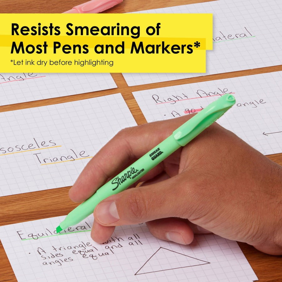 Sharpie Accent Highlighters w/Smear Guard - 2157486