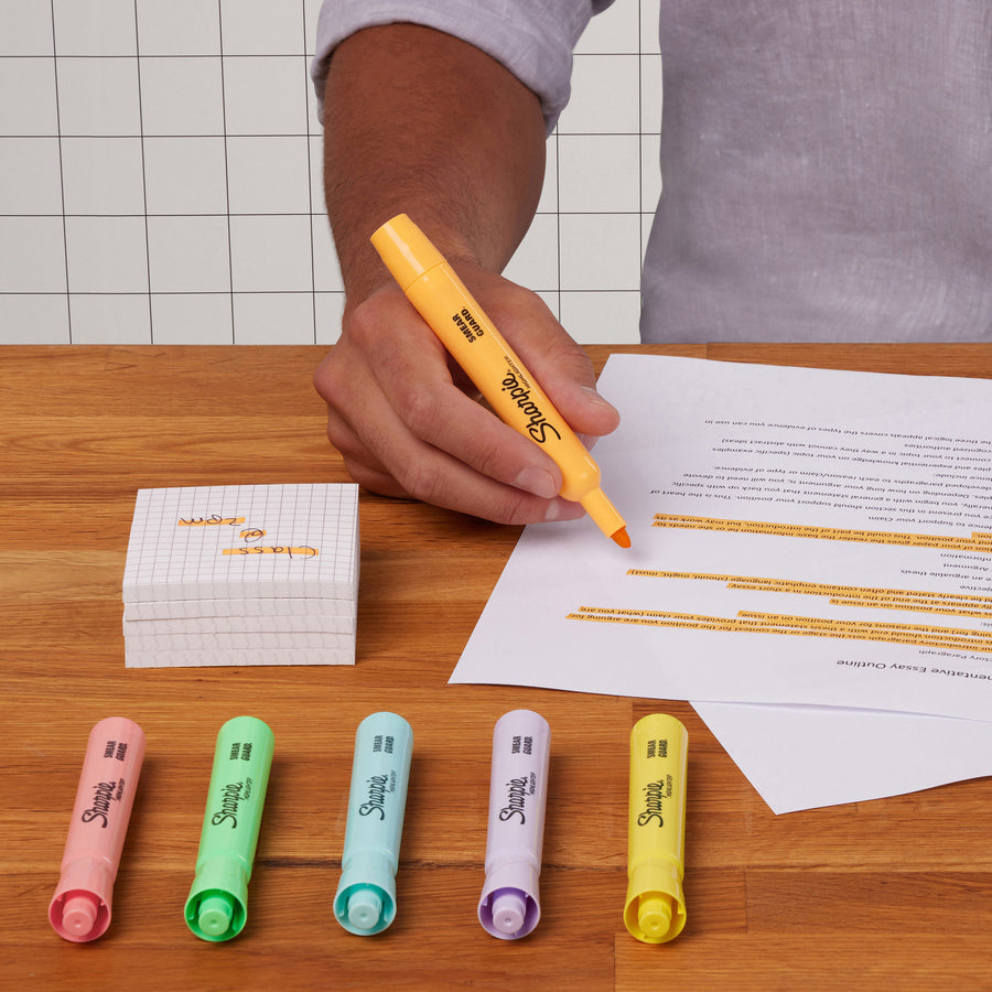 Sharpie SmearGuard Tank Style Highlighters - 2157488