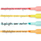 Sharpie SmearGuard Tank Style Highlighters - 2157488
