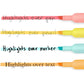 Sharpie SmearGuard Tank Style Highlighters - 2157488