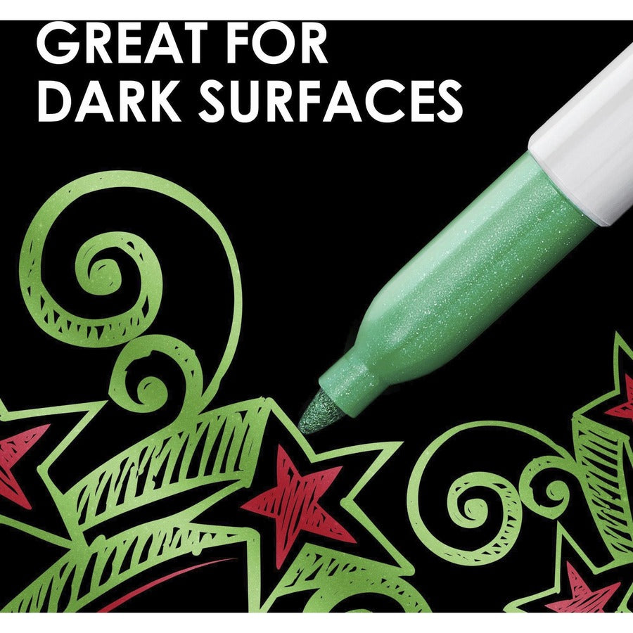 Sharpie Metallic Permanent Markers - SAN39100