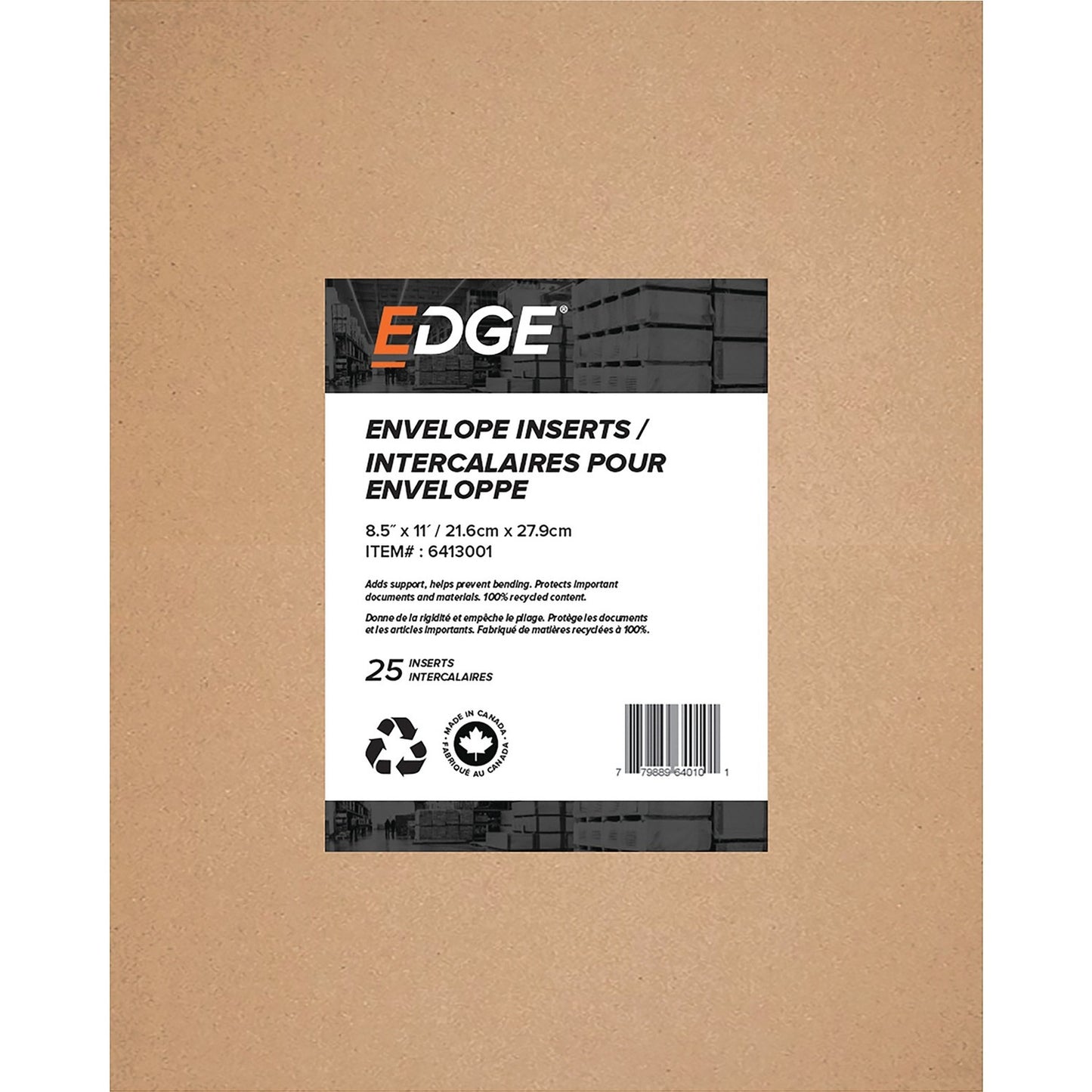 EDGE Envelope Inserts