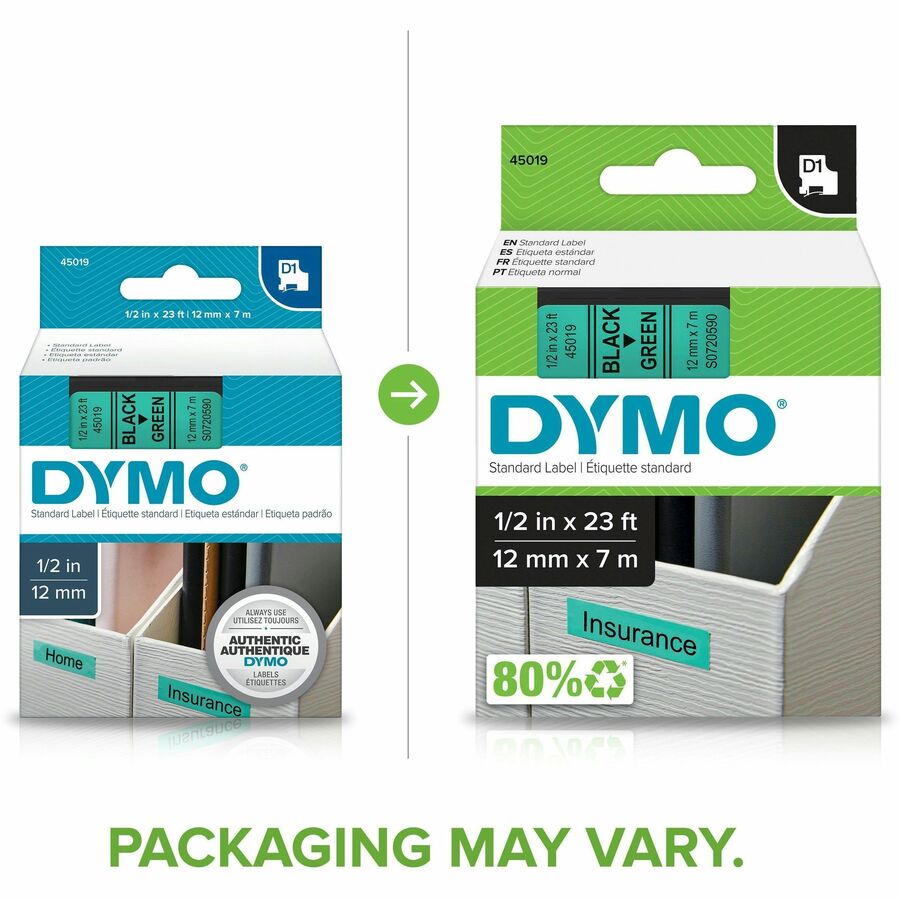 Dymo D1 Gloss Tape Cassette - S0720590