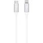 Blu Element Braided Charge/Sync USB-C to Lightning 4ft White - BEC2L4W