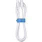 Blu Element Braided Charge/Sync USB-C to Lightning 4ft White - BEC2L4W
