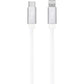 Blu Element Braided Charge/Sync USB-C to Lightning 4ft White - BEC2L4W