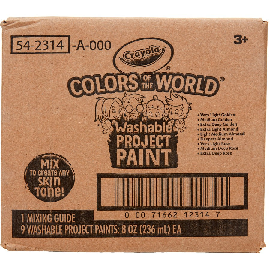 Crayola Colors of the World&trade; Washable Paint - 54-2314