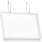 Water resistant cable tie document pocket which is ideal for displaying information outdoors such as garden centers, saunas, swimming pools, gates and notice boards, where notices come into contact - 502719