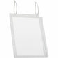 Water resistant cable tie document pocket which is ideal for displaying information outdoors such as garden centers, saunas, swimming pools, gates and notice boards, where notices come into contact - 502719