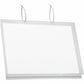 Water resistant cable tie document pocket which is ideal for displaying information outdoors such as garden centers, saunas, swimming pools, gates and notice boards, where notices come into contact - 502819