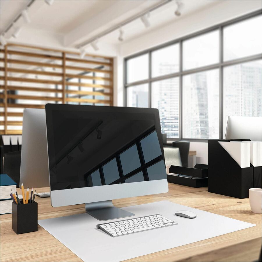 Non-slip desk mat with contoured edges made from PP which provides a comfortable writing surface - 712319