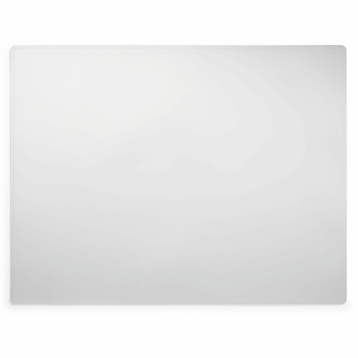 Non-slip desk mat with contoured edges made from PP which provides a comfortable writing surface