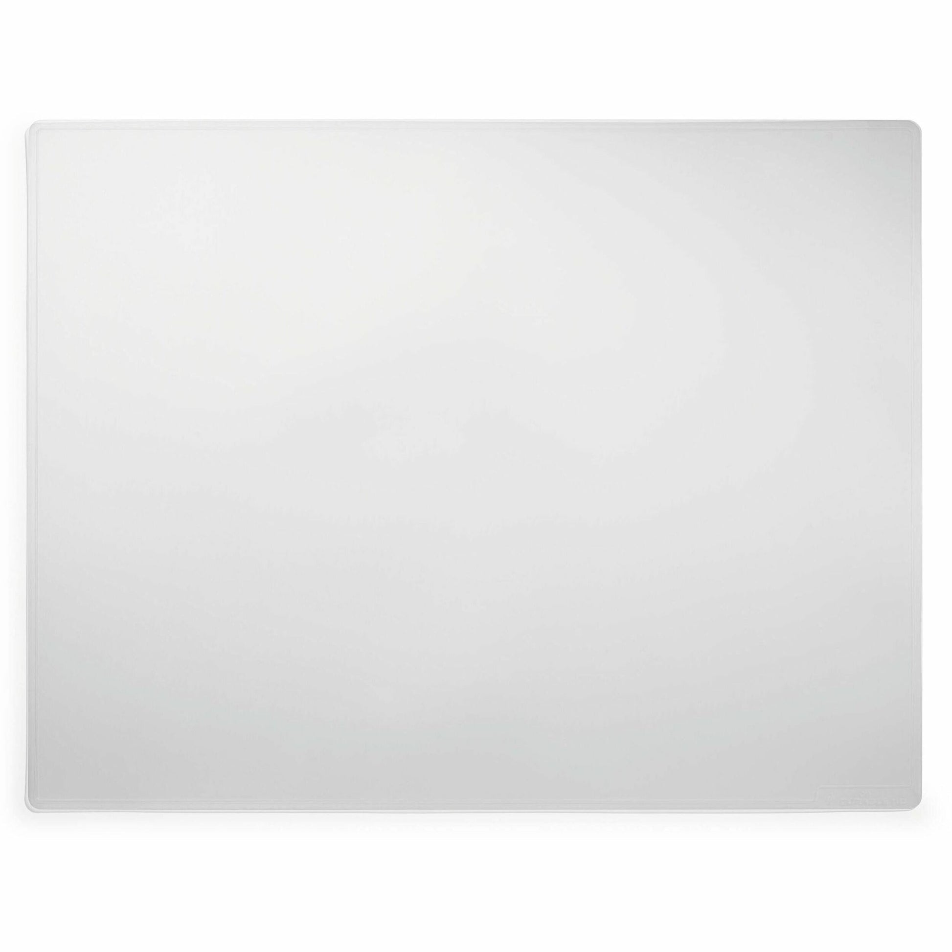 Non-slip desk mat with contoured edges made from PP which provides a comfortable writing surface