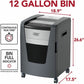 GBC Momentum Paper Shredder, M12-12, Micro-Cut, Anti-Jam, 12 Sheets - WSM177003