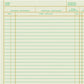 Blueline Accounting Book Refill - A14055