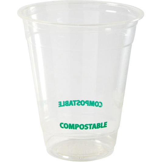 Eco Guardian 16 oz PLA Clear Cold Drink Cups