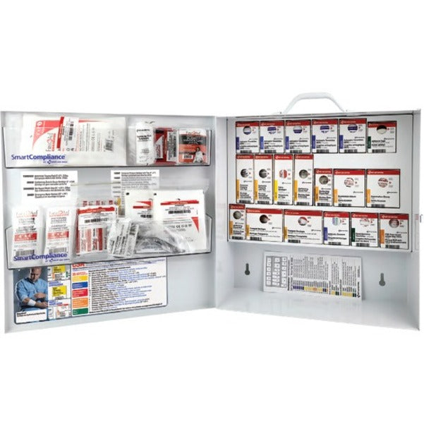 First Aid Central Compress Pressure Bandage with Gauze Ties, 10.2 x 10.2cm (4" x 4") - 150007