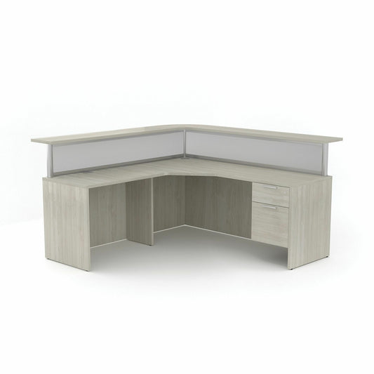 HDL L-Shape Reception Desk