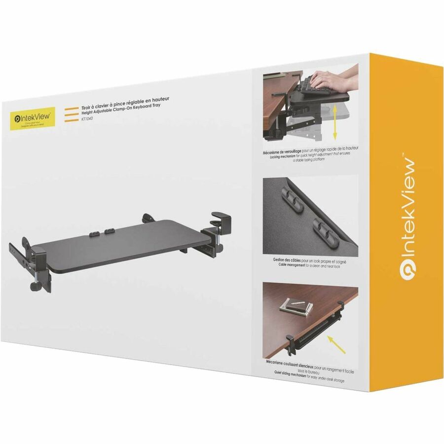 Intekview Adjustable Keyboard Tray Under Desk - KT1040 - KT1040