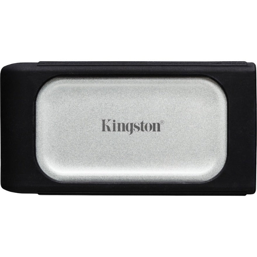 Kingston XS2000 500 GB Portable Solid State Drive - External - Gray - 831316